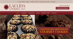 Desktop Screenshot of lailidacookies.com